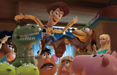 Une scène du film Toy Story 3