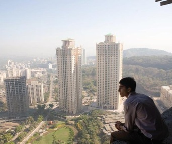 Scène du film Slumdog Millionaire