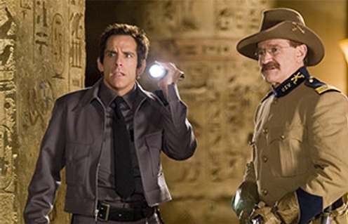 Ben Stiller et Robin Williams dans Night at the Museum