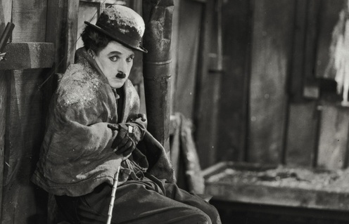 Une scène du film La ruée vers l'or