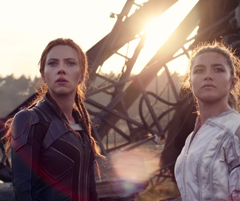 Une scène du film Black Widow