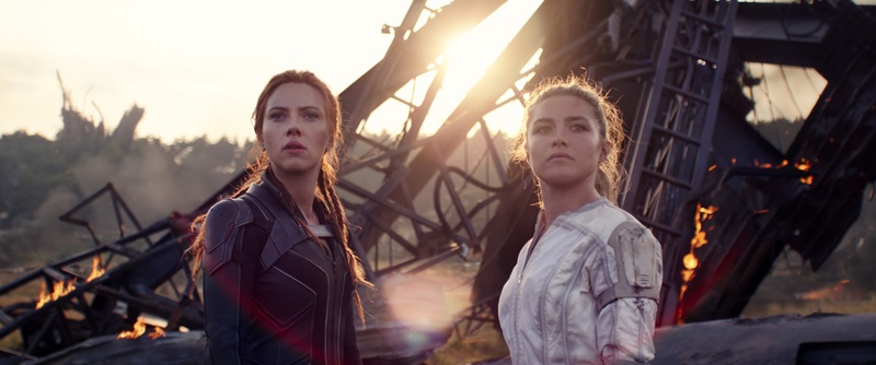 Une scène du film Black Widow