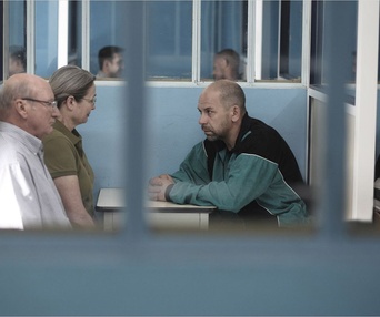 Une scène du film Présumé coupable