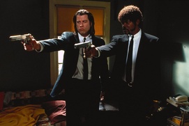 Une scène du film Pulp Fiction