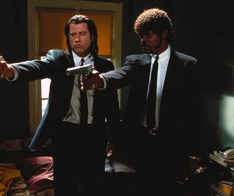 Une scène du film Pulp Fiction