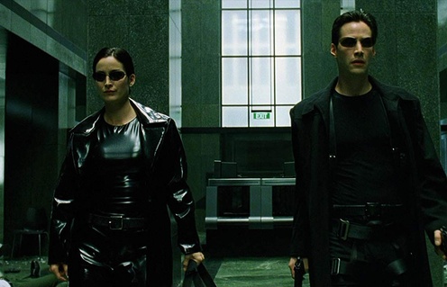 Une scène du film The Matrix