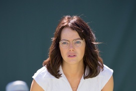 Une scène du film Battle of the Sexes