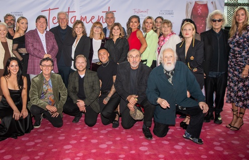 Tapis rouge du film Testament