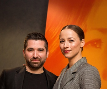 Sur le tapis rouge du film Malek