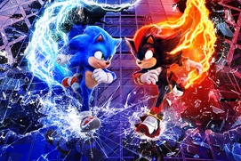 Affiche du film Sonic le hérisson 3 Affiche du film Sonic le hérisson 3