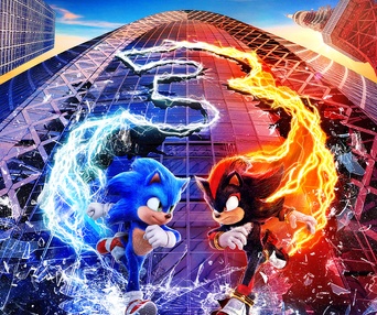 Affiche du film Sonic le hérisson 3