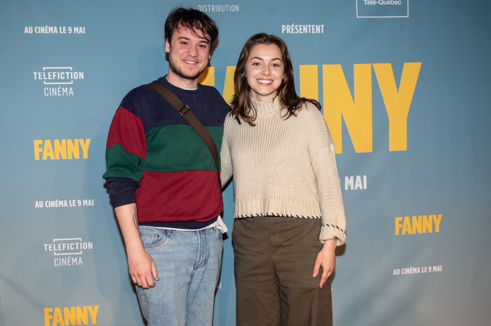 Tapis rouge de la première du film Fanny