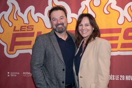 Tapis rouge de la première du film Les Furies