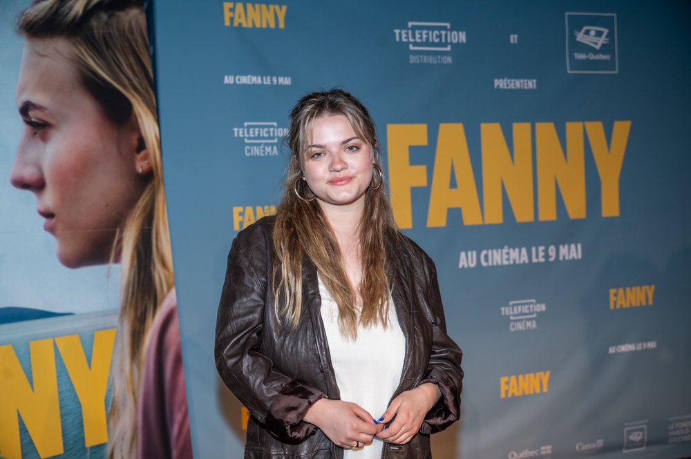 Tapis rouge de la première du film Fanny