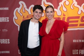 Tapis rouge de la première du film Les Furies