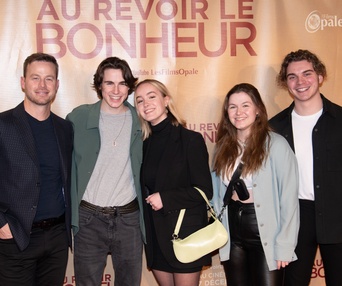 Tapis rouge du film Au revoir le bonheur