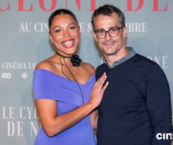 Tapis rouge du film Le cyclone de Noël