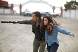 Une scène du film Miss Bala