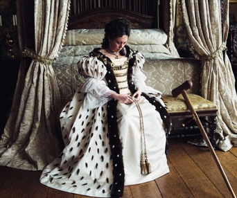 Une scène du film The Favourite