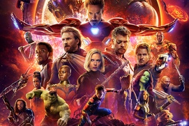 Affiche du film Avengers : La guerre de l'infini Affiche du film Avengers : La guerre de l'infini