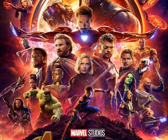 Affiche du film Avengers : La guerre de l'infini