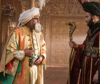 Une scène du film Aladdin