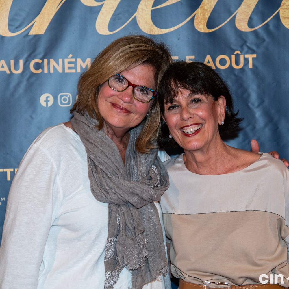 Sur le tapis rouge du film Arlette