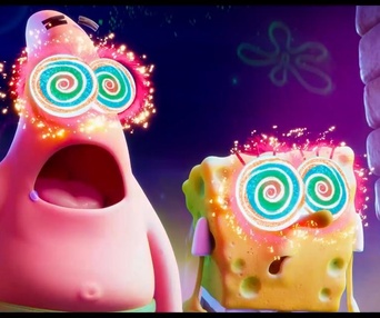 Une scène du film The SpongeBob Movie: Sponge on the Run