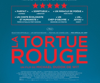 Affiche du film La tortue rouge