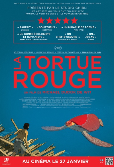 Affiche du film La tortue rouge