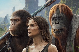 Affiche du film Kingdom of the Planet of the Apes