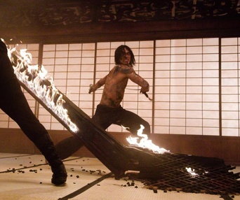 Scène du film Ninja Assassin