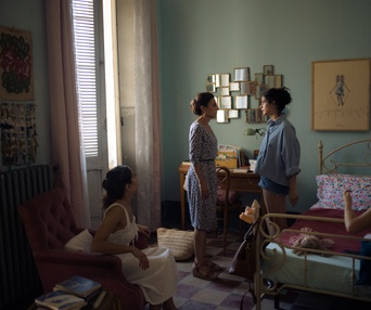Une scène du film The Braid