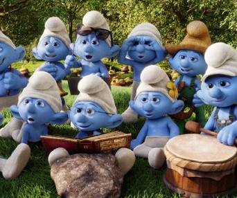 Une scène du film The Smurfs 2