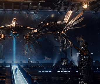 Une scène du film Jupiter Ascending