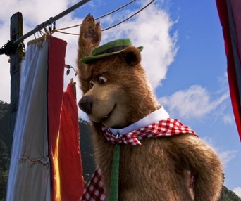 Une scène du film Yogi Bear