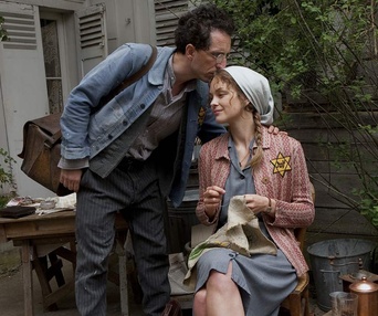 Une scène du film La rafle