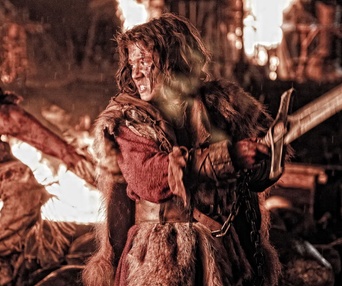 Une scène du film Conan the Barbarian