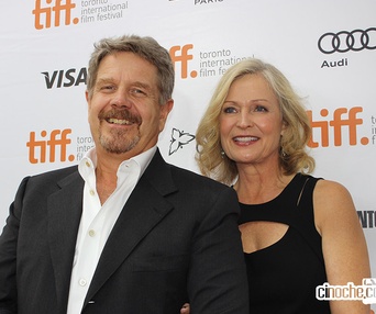 Sur le tapis rouge du film August: Osage County