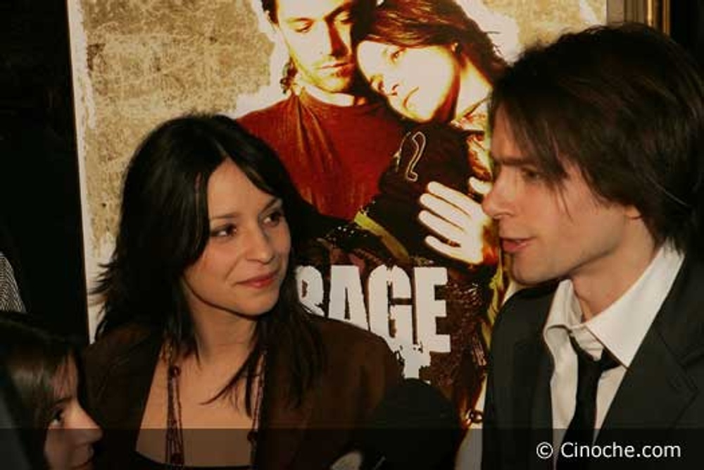 Patrick Martin et Isabelle Guérard, deux des vedettes du film
