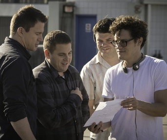 Sur le plateau du film 22 Jump Street