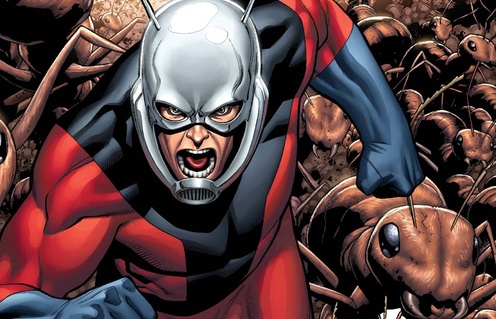 Illustration de Ant-Man selon Marvel Comics