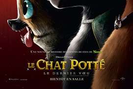 Affiche du film Le chat potté : Le dernier voeu Affiche du film Le chat potté : Le dernier voeu