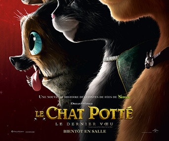 Affiche du film Le chat potté : Le dernier voeu