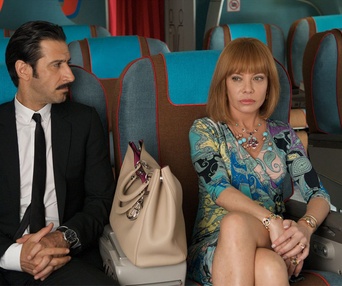 Une scène du film Les amants passagers