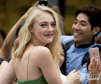 Sur le tapis rouge du film American Pastoral