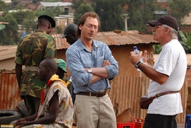Scène du film Un dimanche à Kigali Scène du film Un dimanche à Kigali