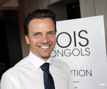Sur le tapis rouge du film Les rois mongols
