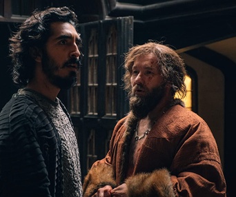 Une scène du film The Green Knight