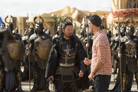 Une scène du film Thor: Ragnarok Une scène du film Thor: Ragnarok